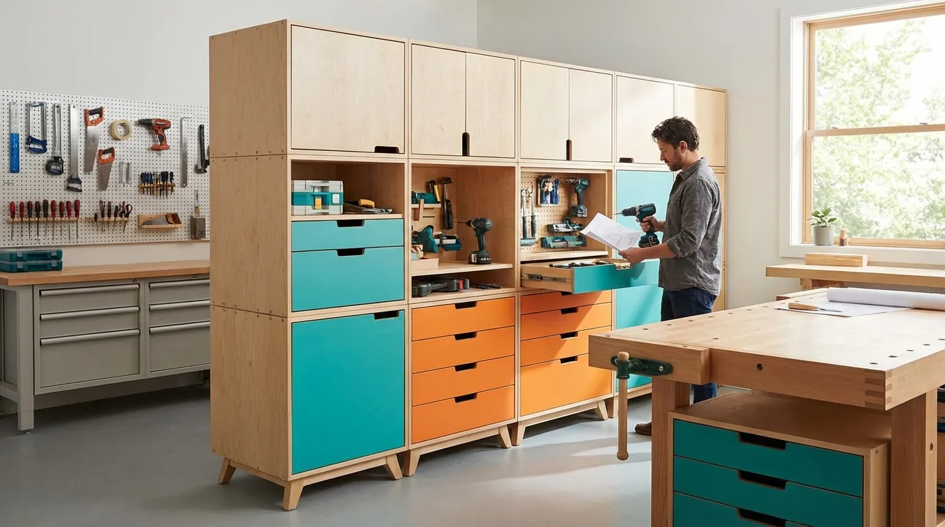 Modular Tool Cabinet Build Plans