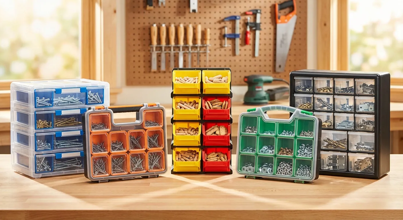 Top 5 Small Parts Organizers Compared