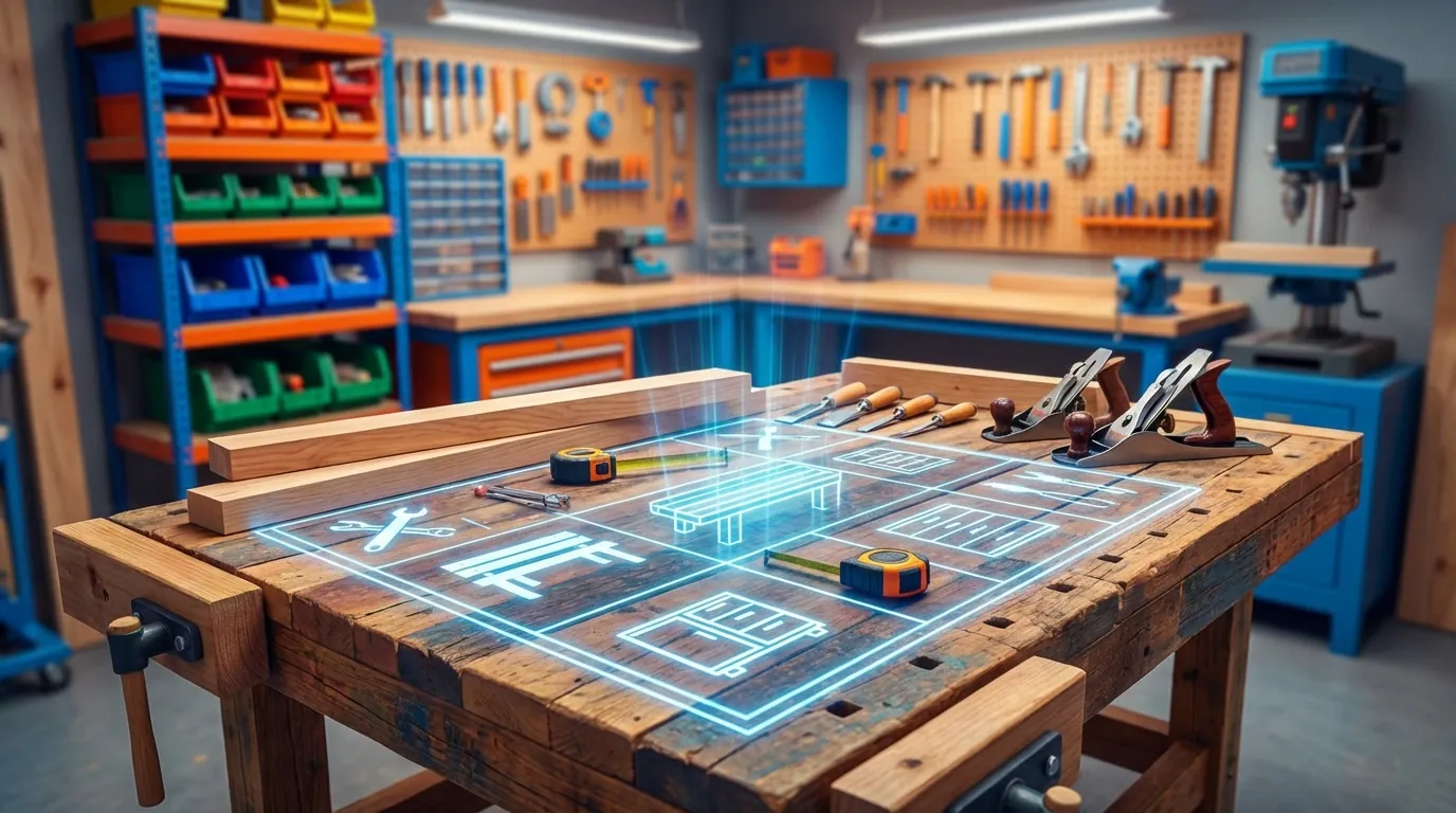 Workshop Layout Planning Grid