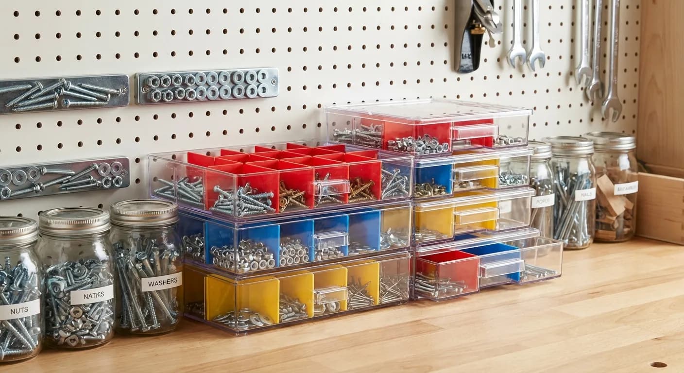 10 Tips for Organizing Small Hardware